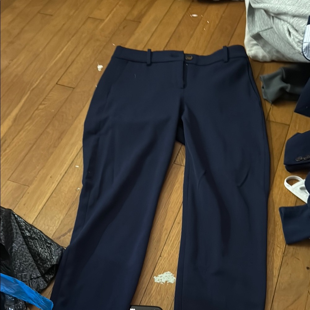 Classic Navy Blue Trousers